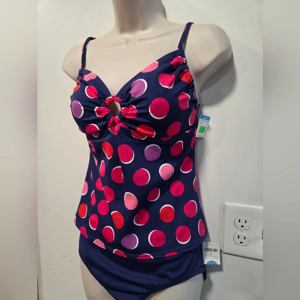 Tankini Swimsuit Bikini Beach Wear NWT - Picture 1 of 8